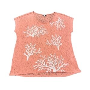 Coral Bay Coral Graphic Tee – Ocean Theme